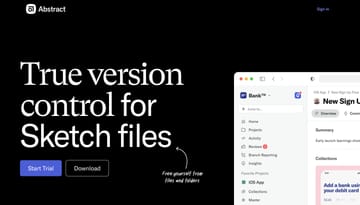 Abstract | Version control for Sketch