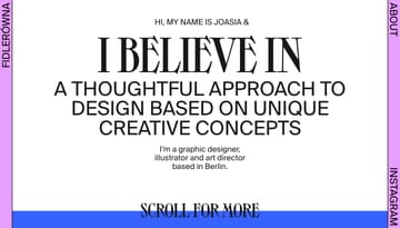 Fidlerówna | Graphic Design, Illustration & Art Direction