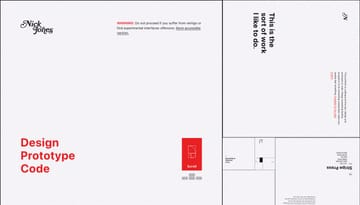 Nick Jones - Interface Prototyper / Designer