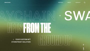 Swaychain - Build your own NFT storefront