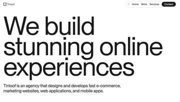 Tinloof · Web Design and Development Agency